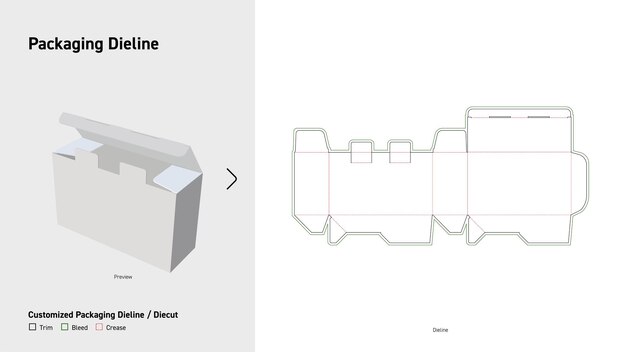 La caja de seguridad de doble enclavamiento Dieline