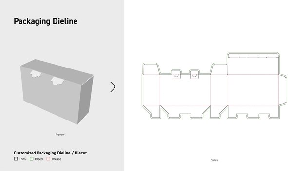 La caja de seguridad de doble enclavamiento Dieline