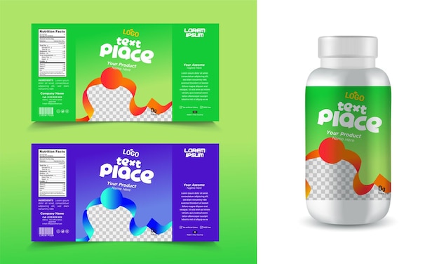 una caja verde y azul que dice "primer lugar" en ella