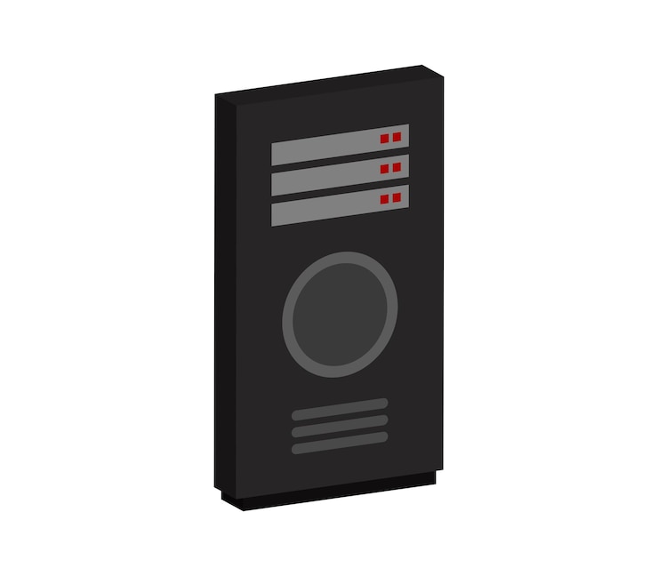 Vector cajas para ordenador