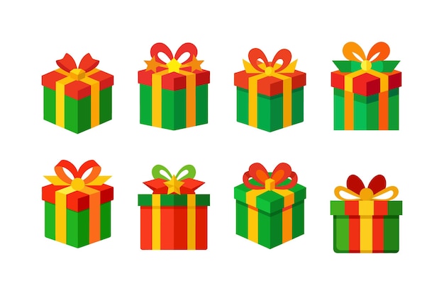 Cajas de regalo de Navidad