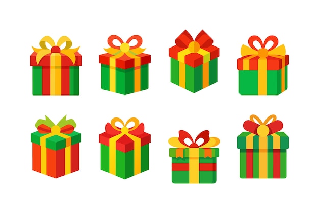 Cajas de regalo de Navidad