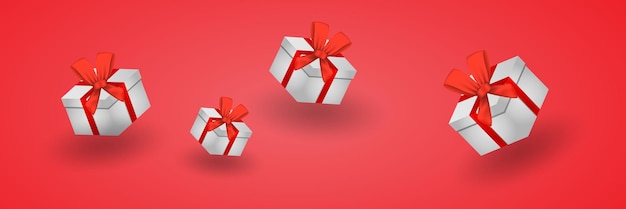 Cajas de regalos de Navidad para su diseño Regalo de cumpleaños