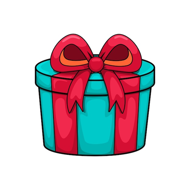 Cajas de regalos regalos aislados en blanco colorido envuelto concepto de compra de venta