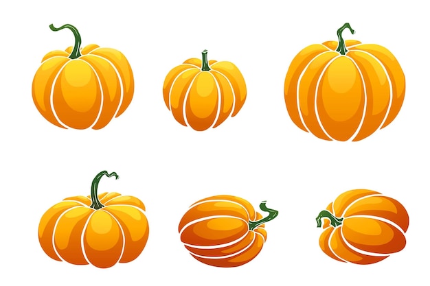 Calabaza aislada sobre fondo blanco