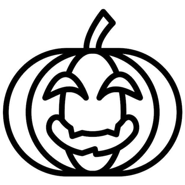 una calabaza con una cara dibujada