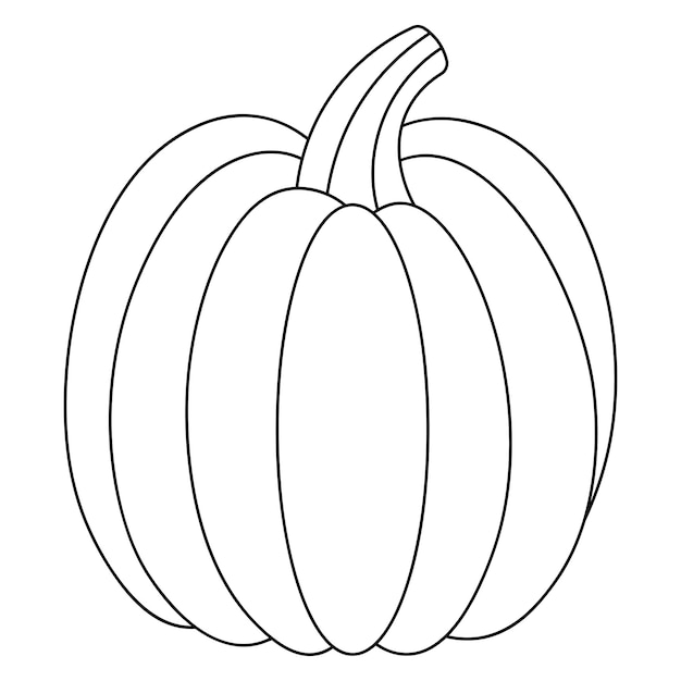 Calabaza Delicioso vegetal Bosquejo Comida vegana Cosecha Producto orgánico de temporada