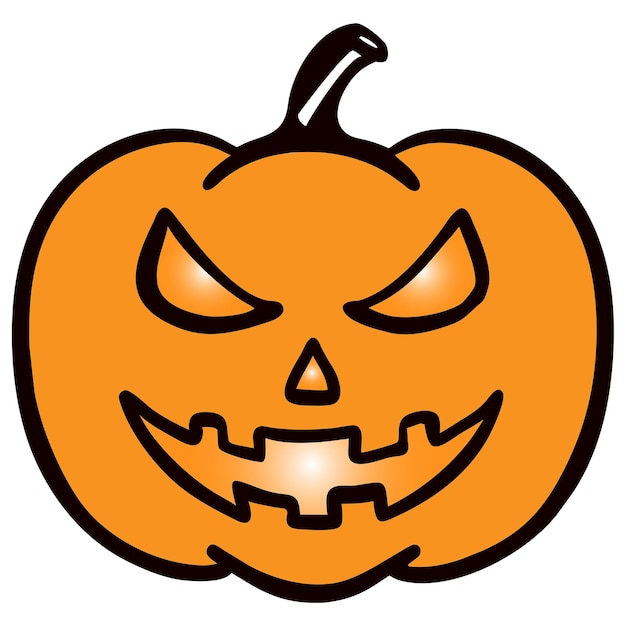 Vector calabaza de halloween