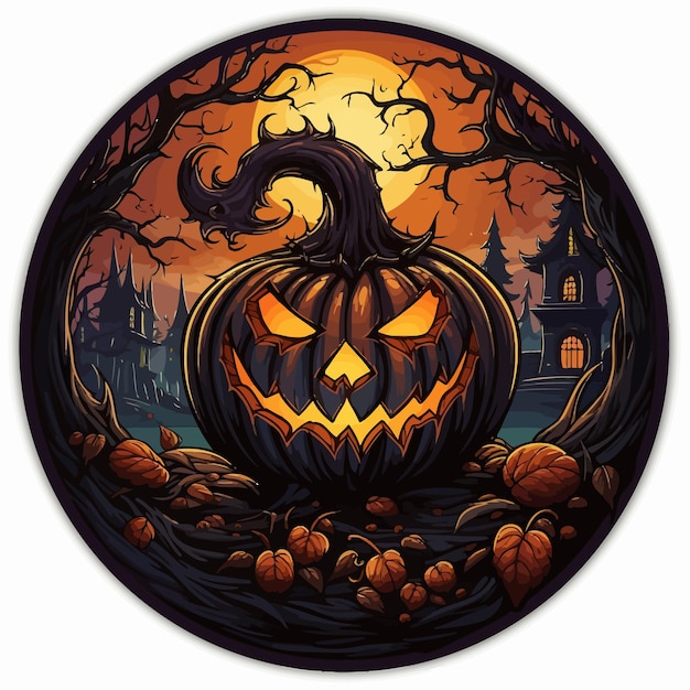 La calabaza de Halloween