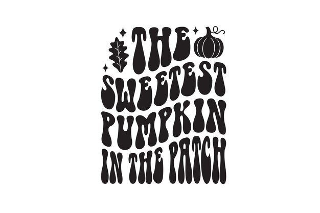 La calabaza más dulce del archivo vectorial Patch