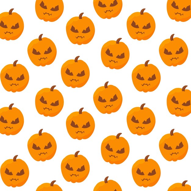 calabaza miedo halloween otoño patrón textil fondo vector