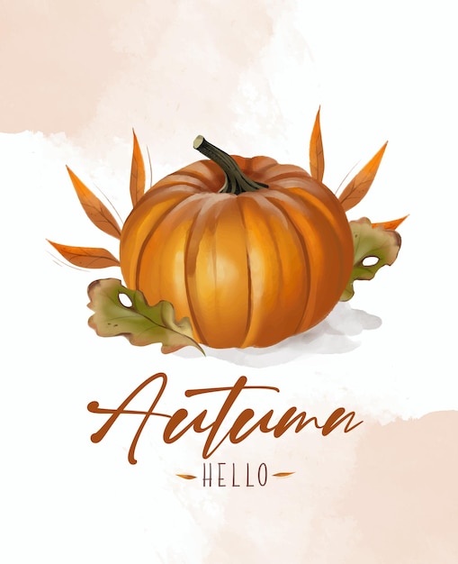 calabaza de otoño