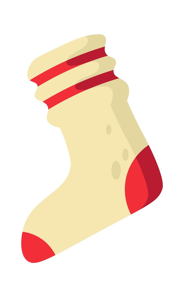 Vector calcetín caliente icono ilustración vectorial