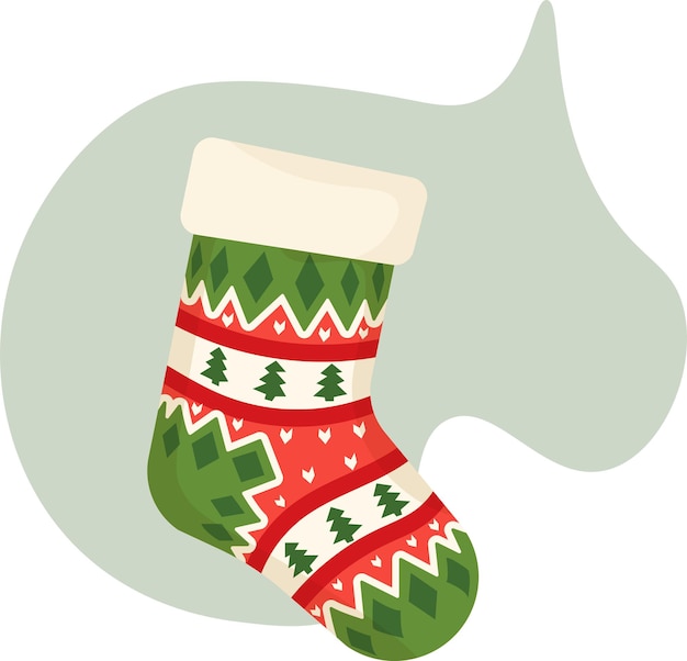 Calcetín de la Navidad