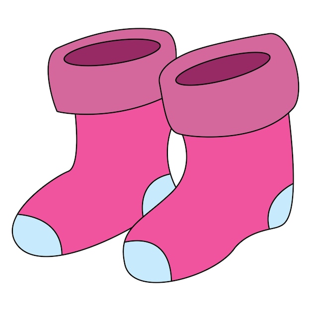 Calcetines aislados sobre un fondo blanco