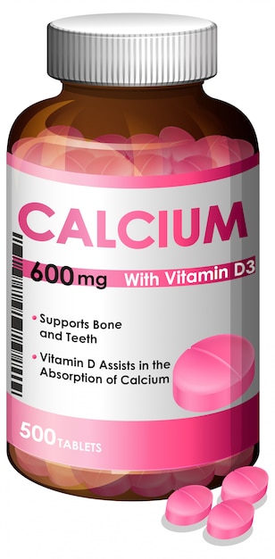 Calcio con vitamina d3