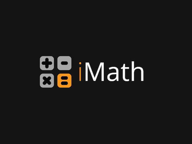 calculadora logotipo diseño aplicación icono matemáticas símbolo