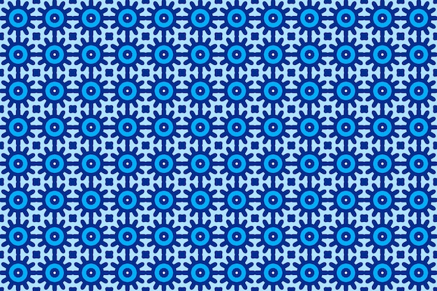 Calendario 2022 con mandala en estilo étnico