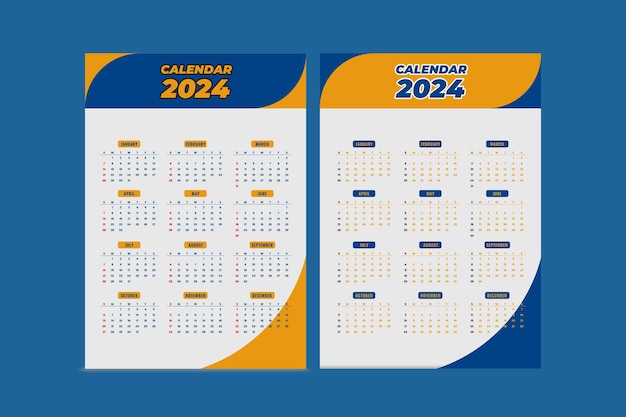Calendario 2024 Diseño