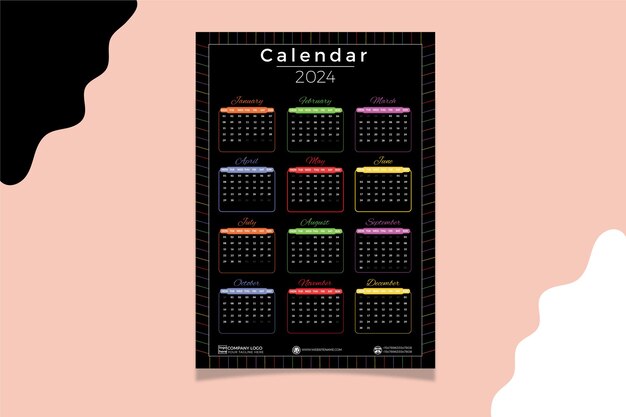 Calendario para 2024