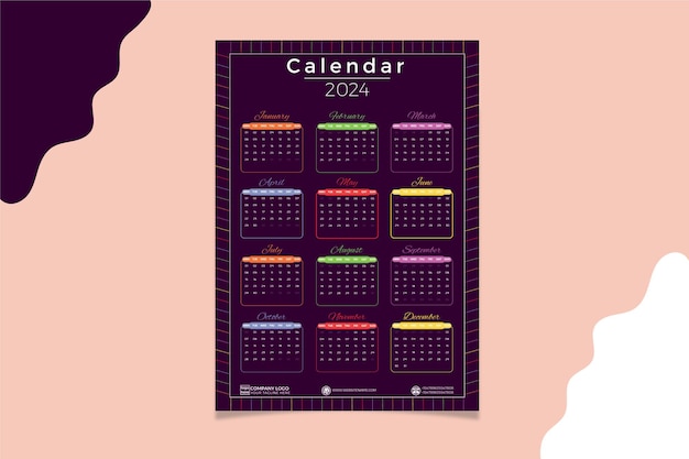Calendario para 2024