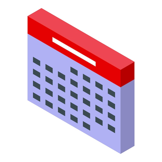 Calendario colgante que muestra los días del mes para la programación y la planificación