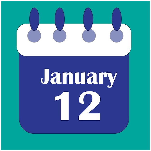 Calendario de enero