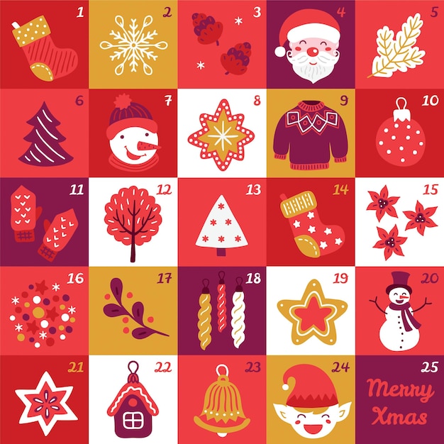 Calendario de invierno