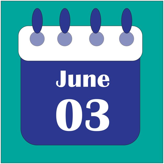 Calendario de junio