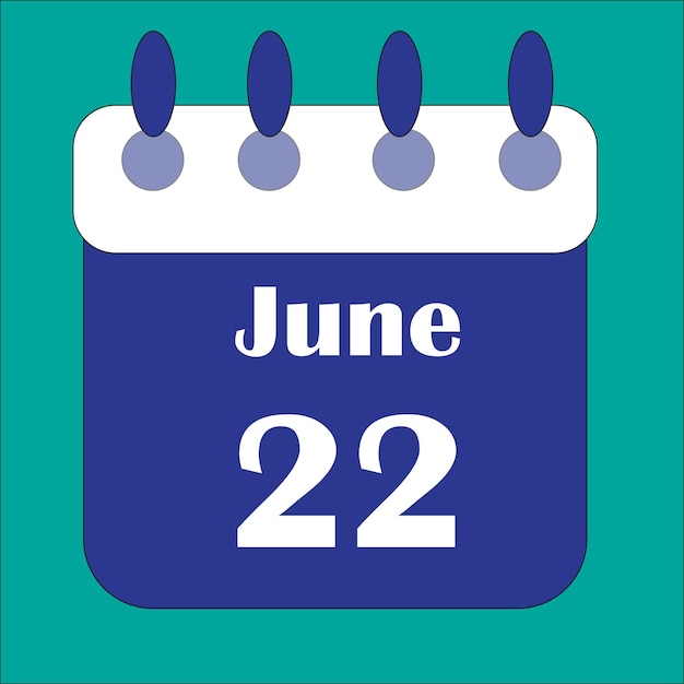 Calendario de junio