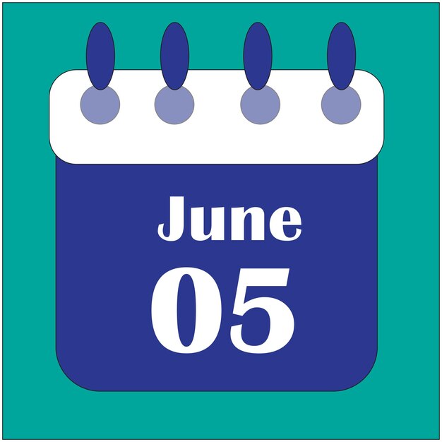 Calendario de junio