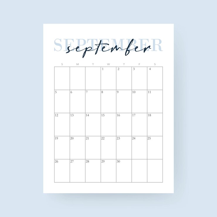 Calendario del mes de septiembre de 2021. diseño para 2021 años. la semana comienza desde el domingo.