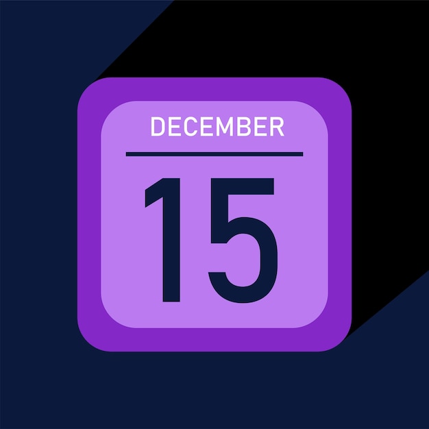 Calendario de nuevo estilo diciembre de 2025