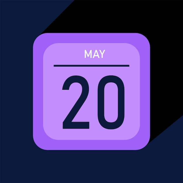Calendario de nuevo estilo de mayo de 2025