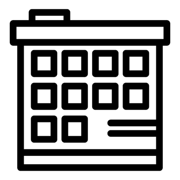 Calendario que muestra el mes con los días marcados que representan la gestión del proyecto