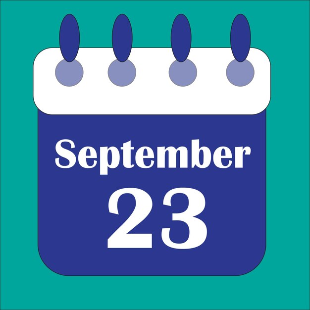 Calendario de septiembre editable