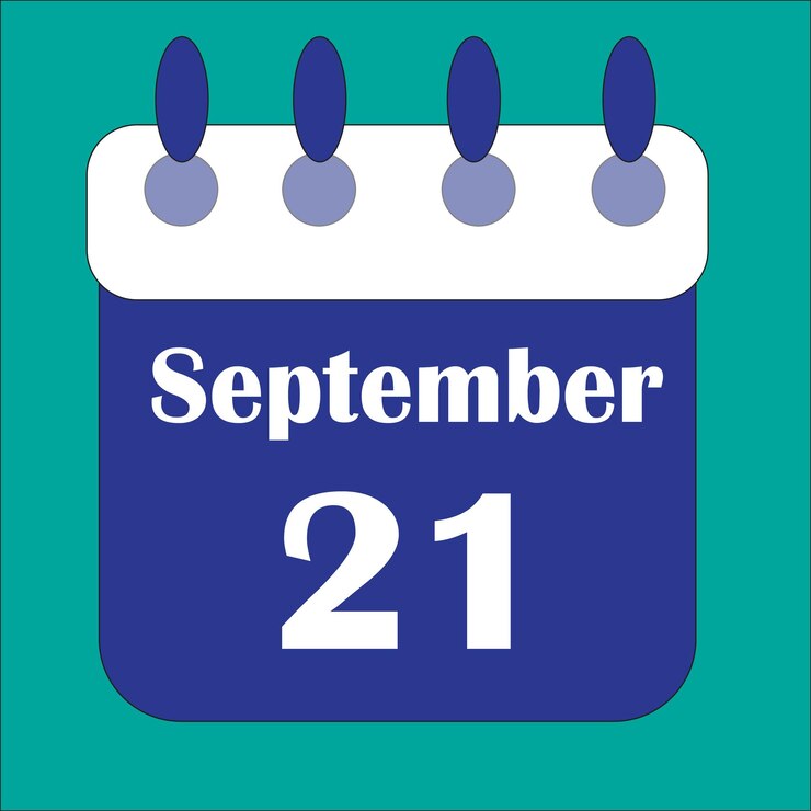 Calendario de septiembre editable