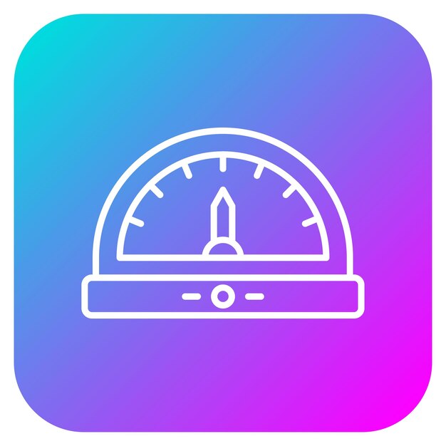 un calibre con un fondo azul y púrpura con un borde azul y rosa
