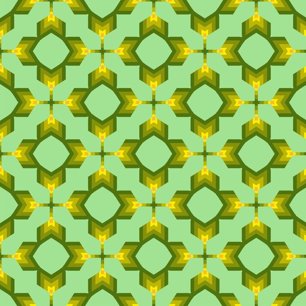 Calidoscopio floral Armonía Diseño de patrones geométricos sin costuras