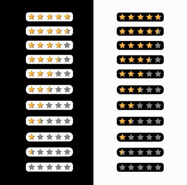 calificación de estrellas