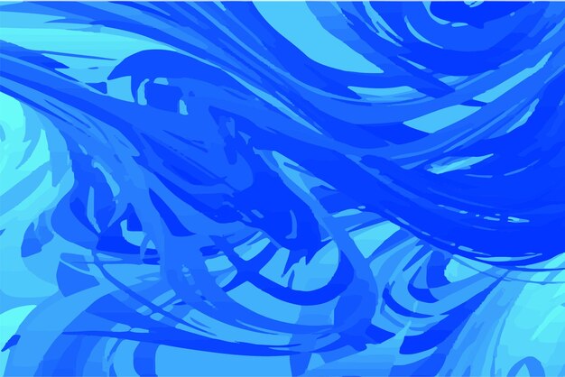 Calm Blue WaterInspired Abstract Fondo para la tecnología y el bienestar