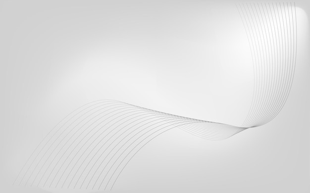 Calm Wavy Line Art para un uso elegante en el fondo
