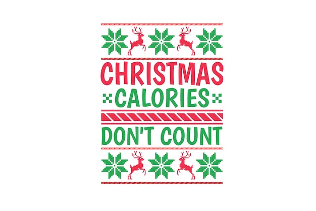 Las calorías navideñas no cuentan