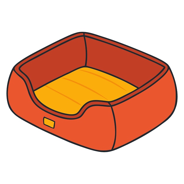 Cama acogedora para mascotas de dibujos animados Cama para perros o gatos para dormir