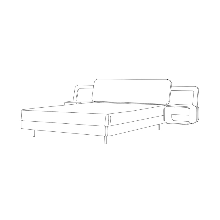 cama para el dormitorio