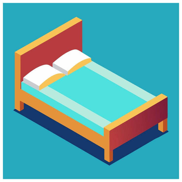 una cama con un libro en la parte inferior de ella