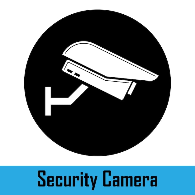 Cámara de seguridad Cámara doméstica Sistema de seguridad Vector