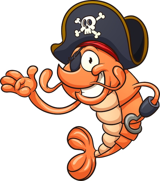 camarón pirata