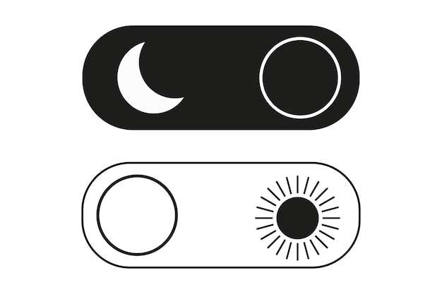 Cambiar el botón de modo oscuro y claro
