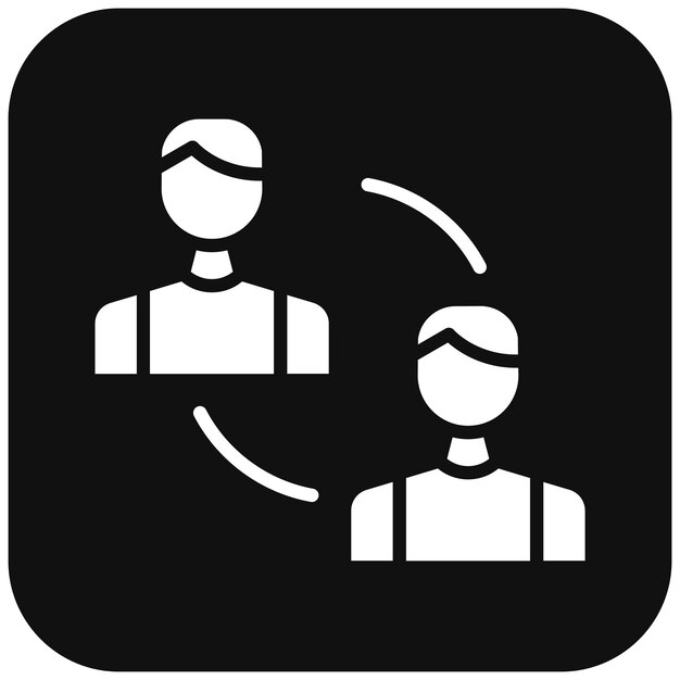 Cambiar el icono del vector Se puede usar para el conjunto de iconos de voleibol